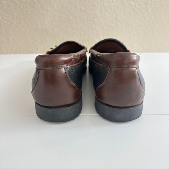 Allen Edmonds Men's Nashua Tassel Loafers in Black Brown Colors Narrow Fit sz 11 - Picture 7 of 15